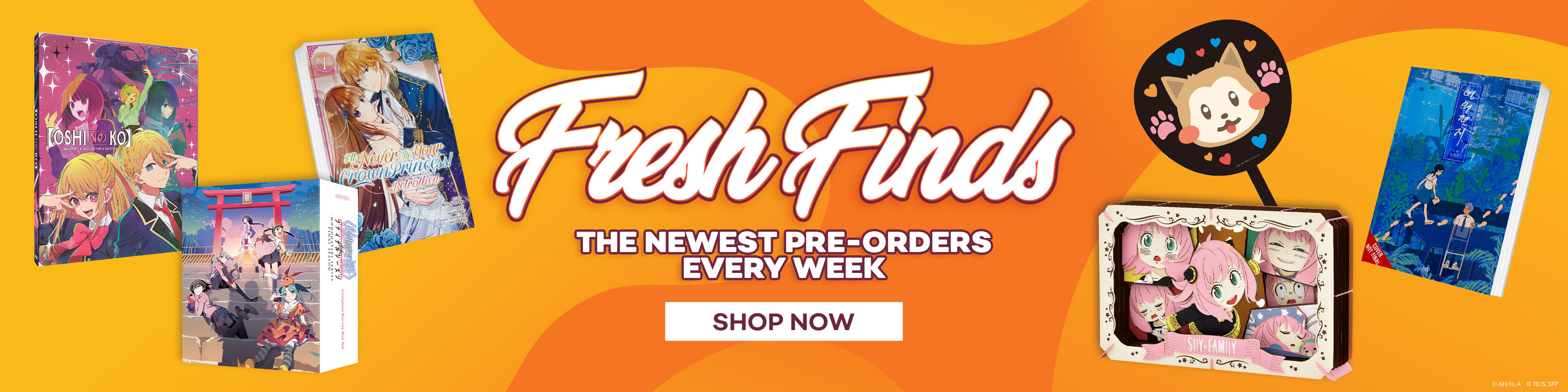  Crunchyroll Fresh Finds - Newest Pre-orders Every Week